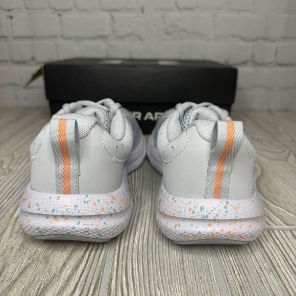 Under Armour Charged Assert 10 PNTSP Running Shoes Women’s 7.5 Gray 3027092-100 - Picture 6 of 9